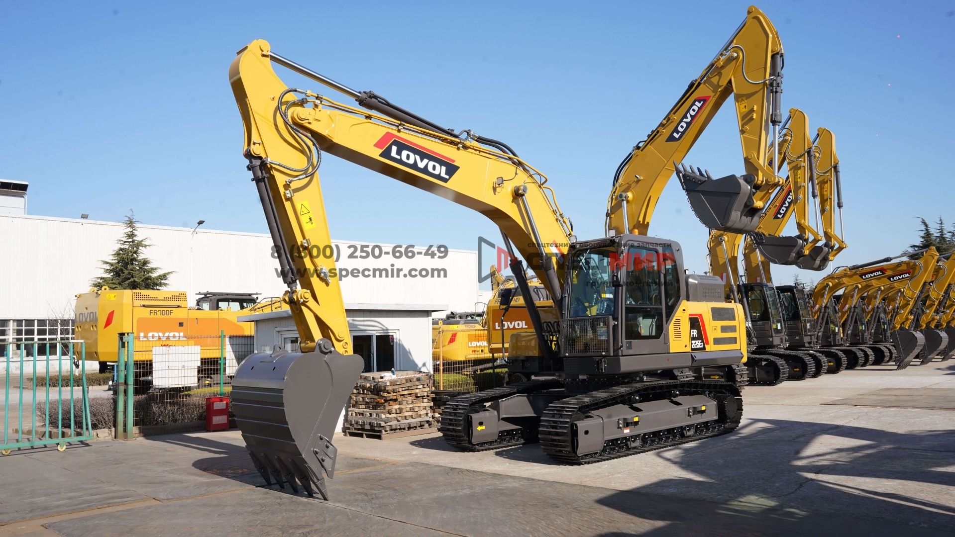 Гусеничный экскаватор LOVOL FR225E2 1