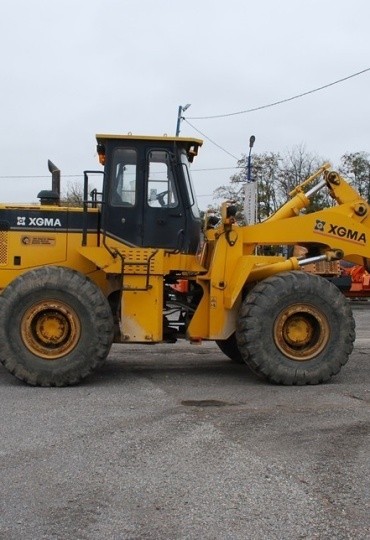 Фронтальные погрузчики XGMA – самые выдающиеся особенности.