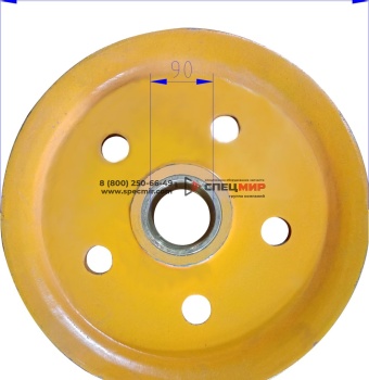 Блок канатоукладчика QTZ160