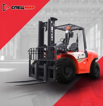 Дизельный вилочный погрузчик HELI CPCD35 2WD