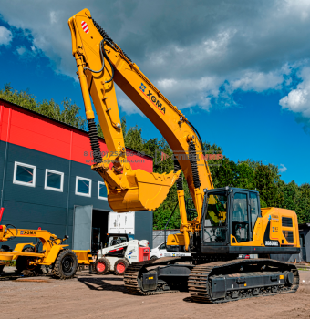 Экскаватор Гусеничный XGMA XG836EL (Двигатель Cummins)