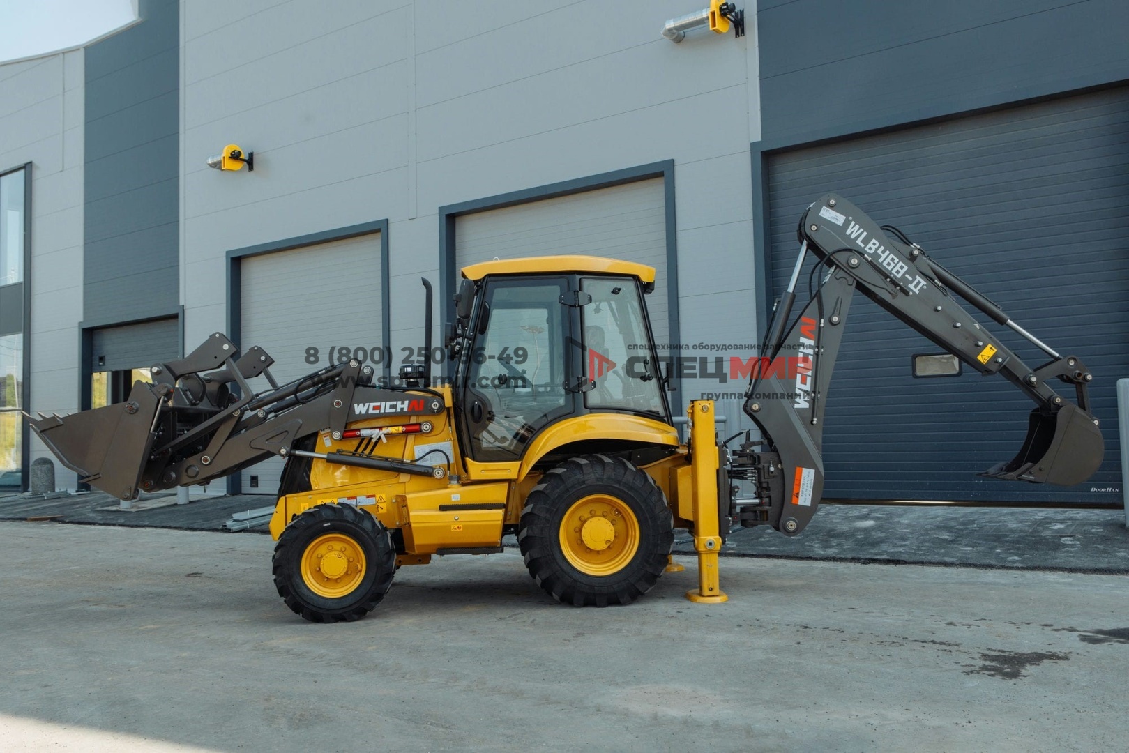 Экскаватор погрузчик WEHEAVY WLB468-II (Сarraro) 2