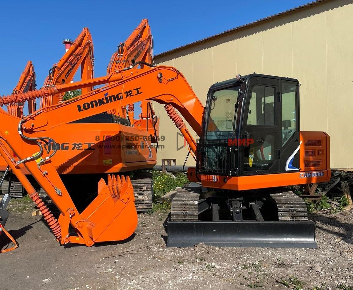 Экскаватор гусеничный LONKING CDM6080 1