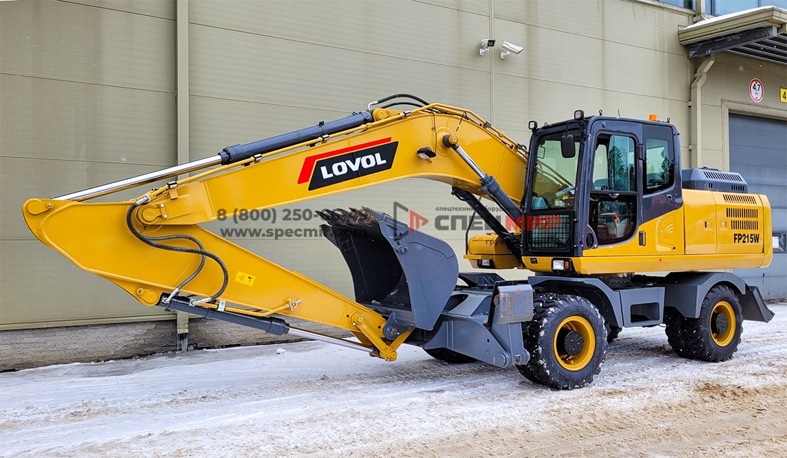Колесный экскаватор LOVOL FP215W 1