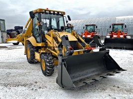 Экскаватор-погрузчик XGMA XG765N (FR) разновеликие колеса, джойстики