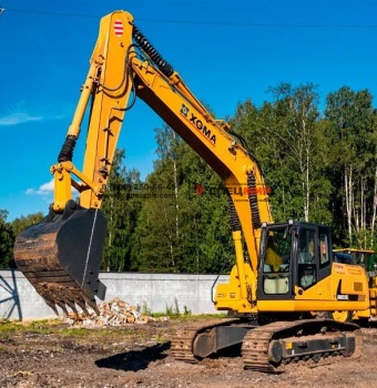 Экскаватор Гусеничный XGMA XG822EL (Габарит, Поворотный двигатель Hengli)