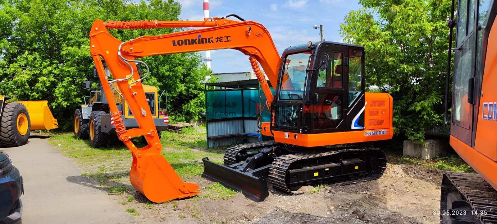 Экскаватор гусеничный LONKING CDM6080 2